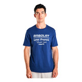 Remera Babolat Logo Drive Hombre Tenis Pádel