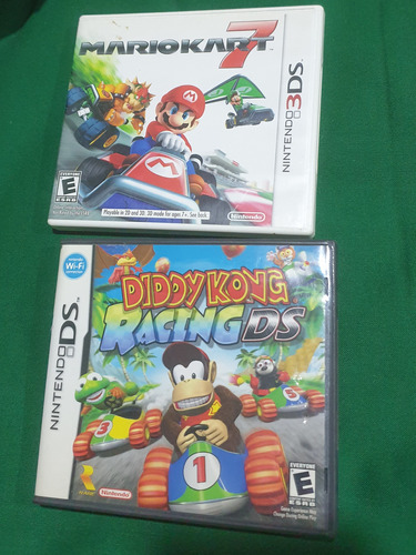 Diddy Kong Racing. Mario Kart 7.
