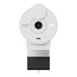 Camara Web Logitech Brio 300 Usb-c Ful Hd 1080p Blanco