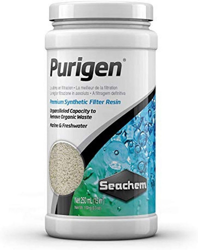 Seachem Purigen 250ml - Trata 1.000 Litros