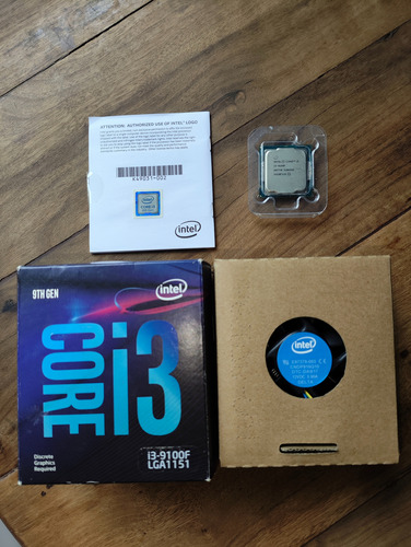 Processador Intel I3-9100f 4.2ghz ''f'' Sem Video Integrado