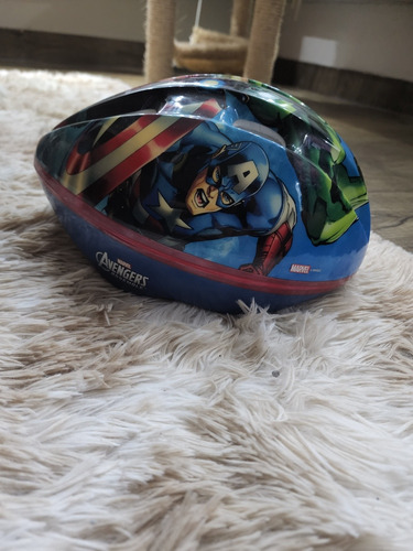 Capacete Infantil P/ Patins Bike Avengers Vingadores Marvel