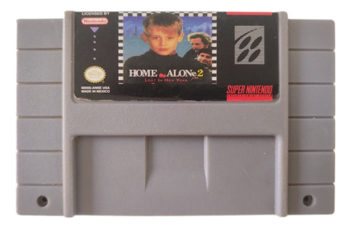 Home Alone 2 Fita Cartucho Super Nintendo Funcionando 