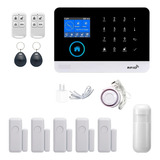 Alarma Wifi Gsm Touch Seguridad Casa Negocio Kit 6 Sensores