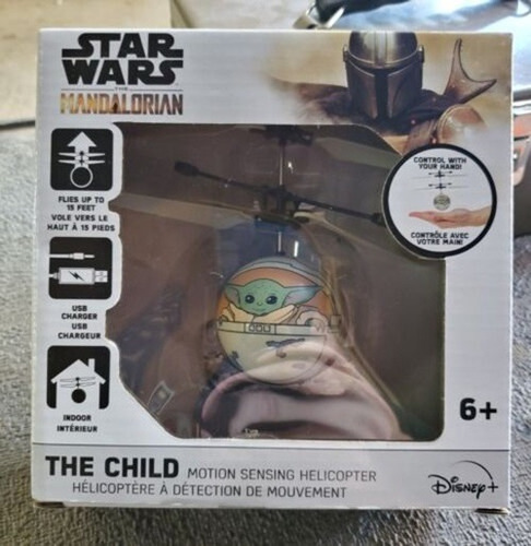 Bola Voladora Helicoptero Dron Esfera Star Wars Baby Yoda