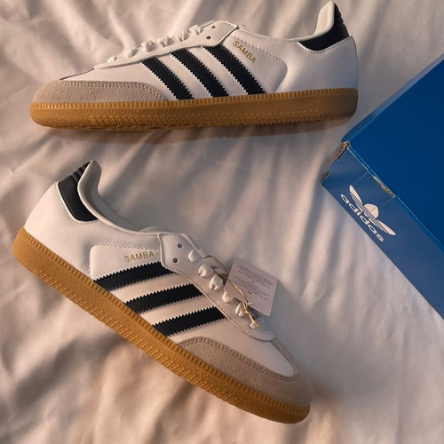 adidas Samba Indigo White 4.5 Mx Mujer