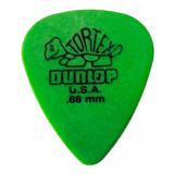 Plumilla Para Guitarra Dunlop Tortex 12 Pieza .88 Verde
