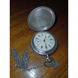 Reloj Antiguo Longines Plata 900 Funcionando 