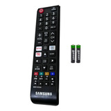Controle Remoto Tv Samsung Lh40benelga Un43t5300ag + Pilhas