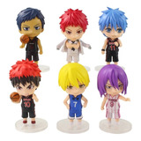 Kuroko No Basket Serie Anime Colección 6 Figuras En Bolsa