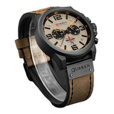 Reloj Para Hombre Marca Curren Original Pulso Cuero