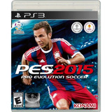 Pro Evolution Soccer 2015 Pes - Ps3 Mídia Física Seminovo
