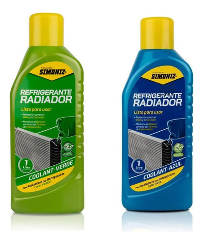 Refrigerante Radiador Simoniz 1 L