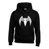 Buzo Venom Araña Saco Capota  Hoodies Niño-adulto