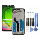 Frontal Tela Display Moto G7 Play Xt1952 2 Com Aro + Brinde