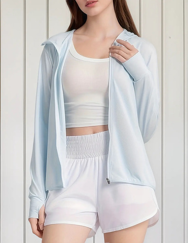 Chamarra Deportiva Mujer Upf50+ Y Transpirable #wfz029 | MercadoLibre