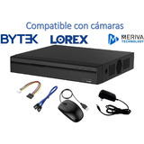 Dvr 8 Canales 8 Megapíxeles Compatible Con Cámaras Bytek 4k