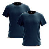 Kit 2 Camiseta Masculina Rugby Com Proteção Uv+ 50 Solar