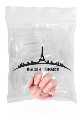 Tips Para Soft Gel Y Press On Nails Paris Night X100u Premiu