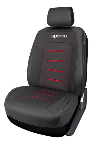 Cubre Asientos Vestiduras 3d Sparco Premium Deportivo Rojo