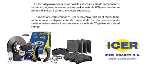 Pastillas Freno Para Nissan Primera Iii-iv 1.6-1.9-2.0-2.2-2 Foto 7