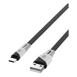 Gowin Cargador Cable 1 Metro Usb A Tipo C Carga Y Sincroniza Uso Rudo Carga Celulares Color Negro