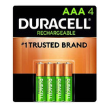 Pilas Aaa 900mah Nimh Duracell Rechargeable Dx 2400 1.2v 4 Unidades
