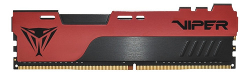 Memoria Ram Gamer Color Negro/rojo  8gb 1 Patriot Pve248g320c8