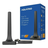 Antena Digital 4k Interna Omnidirecional Hdtv Aquário Dtv200