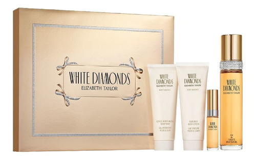 Set White Diamonds 4 Piezas, Nuevo, Totalmente Original !!