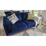 Sillon Marca Tapiz - Velvet Marine Excelente Estado