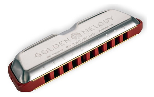 Armonica Hohner Sol-mayor Golden Melody Progressive