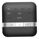 Profissional Bluetooth 5.0 Transmissor Receptor Óptico