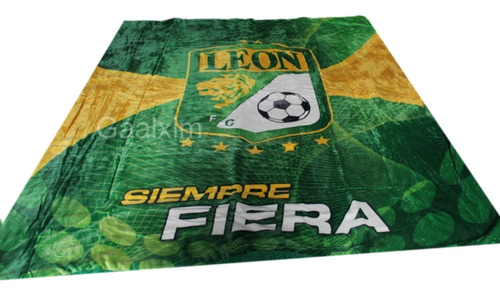 Cobertor Leon Futbol Borrega Matrimonial Providencia