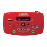 Pedal De Efeito Boss Vocal Effects Performer Ve-5 Vermelho