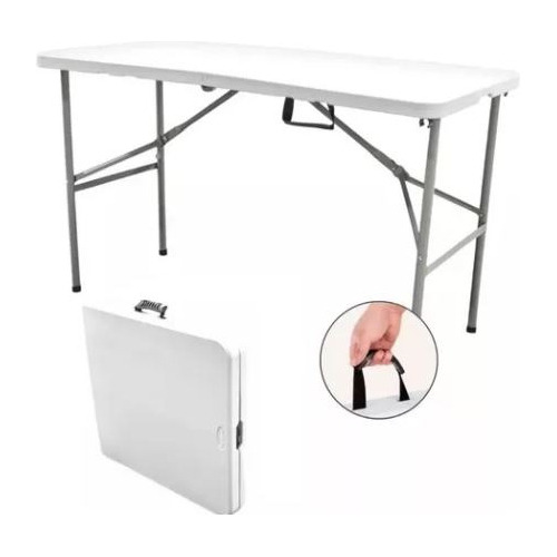  Mesa Plegable De Plástico Portátil 1.19m De Portafolio