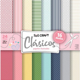 Papel Para Scrapbooking Clásicos 180gr 30 X 30 Ibi Craft