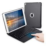 Funda C/teclado Lavo-tech Para iPad 2021 9g/8g/7g 10.2 Black