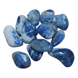 Pedra Natural Sodalita Rolada Semipreciosa Pacote 250g