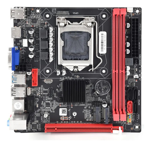  Placa Mãe Desktop B75 Lga1155 Ddr3 Wi-fi Nvme Interface M2