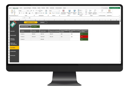 Planilha De Formação De Preços Para Produtos Em Excel