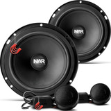 Kit Duas Vias Nar Audio 600 Cs1 ( 6 Pol. - 100w Rms ) Full