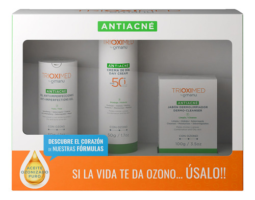 Trioximed By Omanu - Rutina Skincare Antiacné