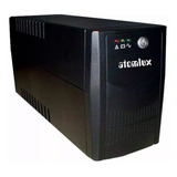 Ups Estabilizador Atomlux 500va Con Soft 2 Salidas + Modem