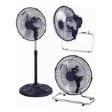 Ventilador 10 Pulgadas 3 En 1 Super Potente 3 Aspas Metal