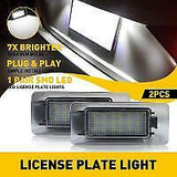 For 20-21 Nissan Sentra White Led License Plate Lights T Aab