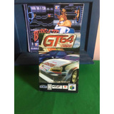 Gt64 Championship Manual De Instruções Original Nintendo 64
