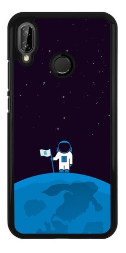 Funda Protector Para Huawei Astronauta Tumblr Luna Azul