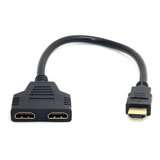 Divisor Splitter Pasivo Hdmi Hembra Repite A 2 Salidas