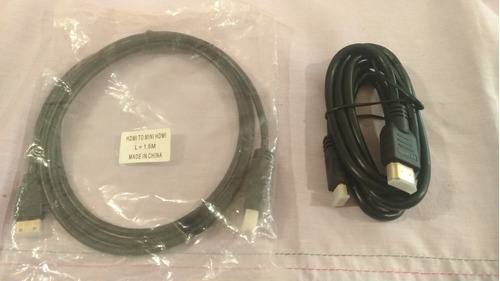 Lote De 2 Cables Hdmi - Mini Hdmi  (1,5 M)